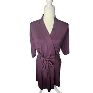 Luxurious Plum Women's Robe